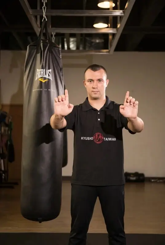 Dr. Daniel Flash standing in a training room